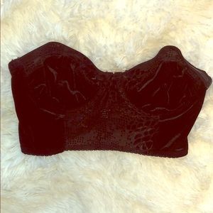 Silence + Noise🕷Velvet Bralette | S
